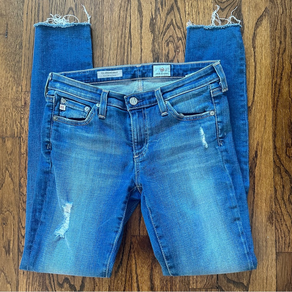 AG Adriano Goldschmied Super Skinny Ankle Jeans 26R
